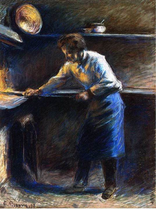 HistoryCulture3's tweet photo. Eugene Murer at His Pastry Oven, 1877 #danishart #impressionism https://t.co/uAamrFNeYQ https://t.co/9IWyk8WQFa