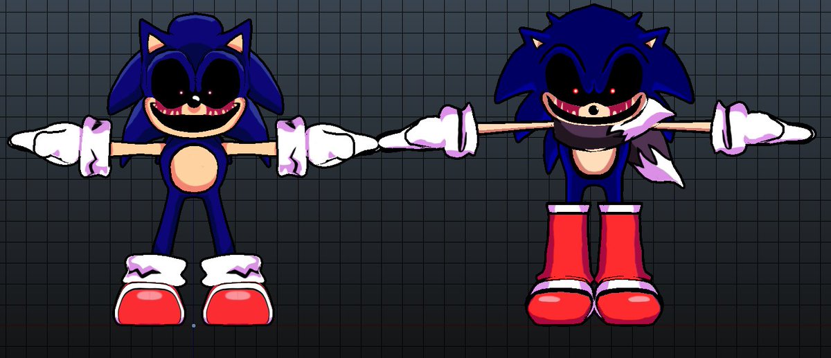 FunkiestBunny's tweet photo. @OfficialGrimbo grimbo i am a huge fan what do you think of these models i made in your image https://t.co/LL11Oh0VxJ