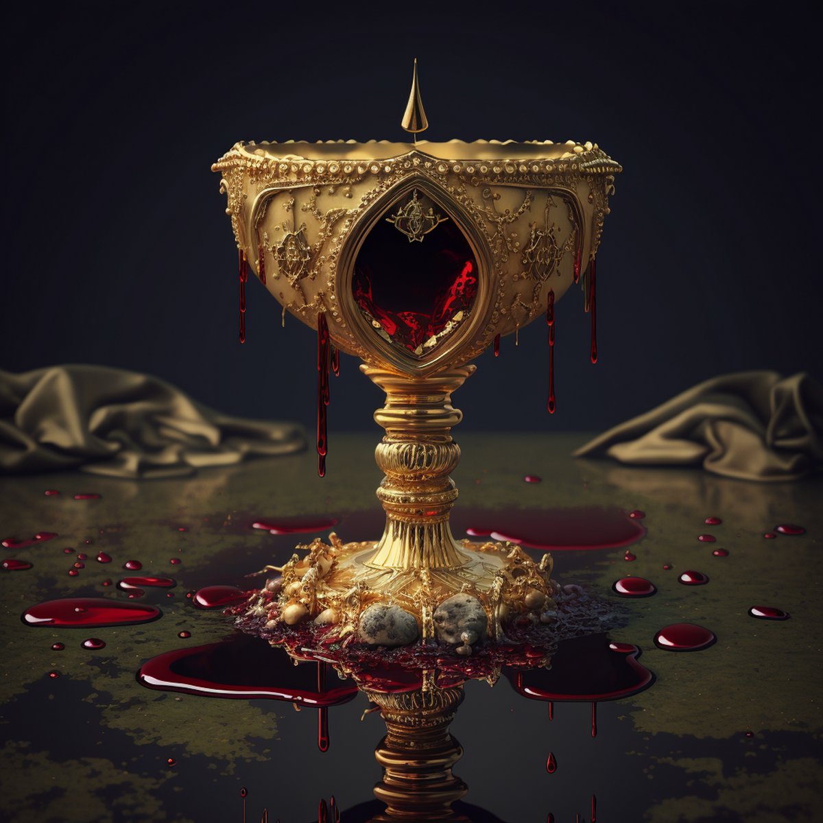 Blood NFTS <a href="/Rex_Luciferius/">Rex Luciferius</a> 
Chalices filled with Blood on Satanic Altars
Make Offers at
opensea.io/collection/blo…

#nft #nfts #blood #gore #evil #satan #satanic #bloodnfts #darknfts #satanicnfts #nftcommunity #nftcollectibles #satannfts #evilnfts #satanicnfts #luciferius #lucifer