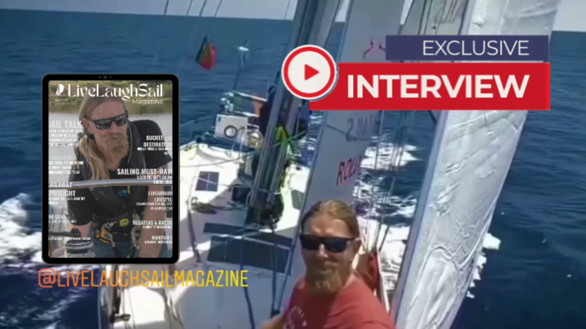LLS_Mag's tweet photo. An exclusive interview with Peter Lawless who has so much love and passion for sailing.
Read the full interview here. https://t.co/F7gtzcACGc
#PeterLawlessSailing
#SoloCircumnavigating
#Sailtalk
#LLSMag2022 #LiveLaughSailMagazine
#SailingLifestyle #SailingMagazine https://t.co/EG0B7WxqaF