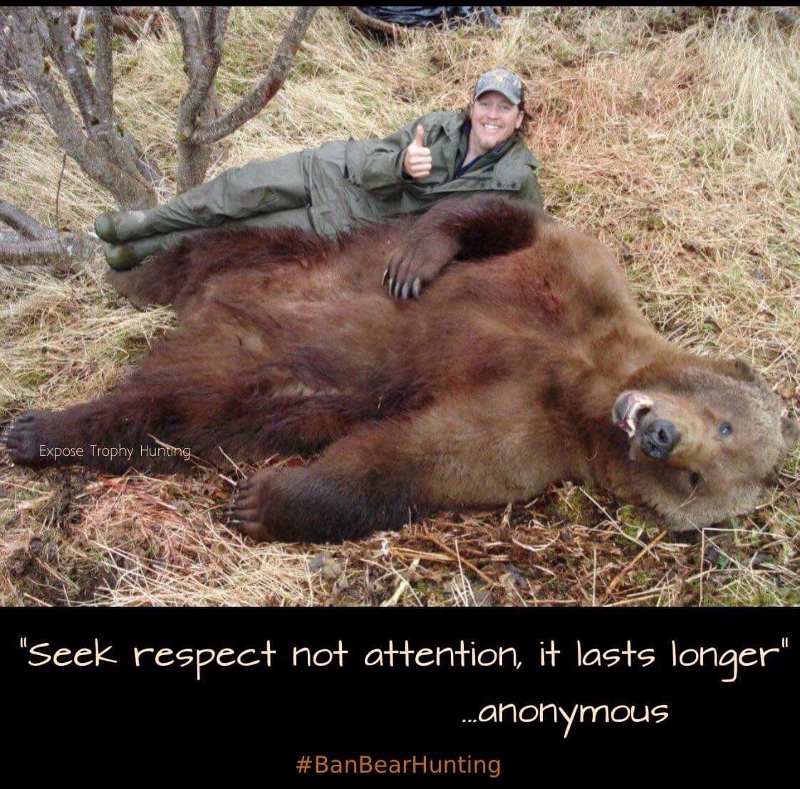 Good advice for this dweeb who probably uses hunting to boost his ego after being bullied through high school. 😒
🙏🏼RT
#BanTrophyHunting