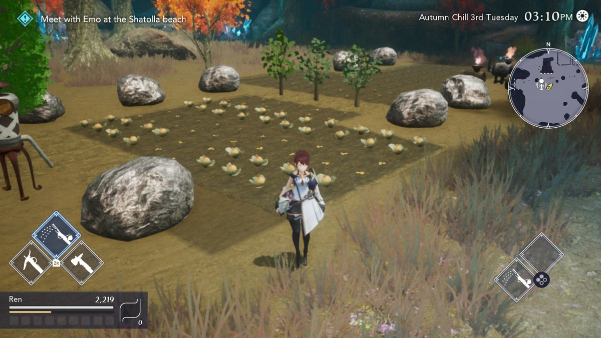 forestelfgaming's tweet photo. Really enjoying Harvestella at the moment! 
Thought I should share my onion farm amongst    other snippets ...   #NintendoSwitch https://t.co/vgdRERVWL2
