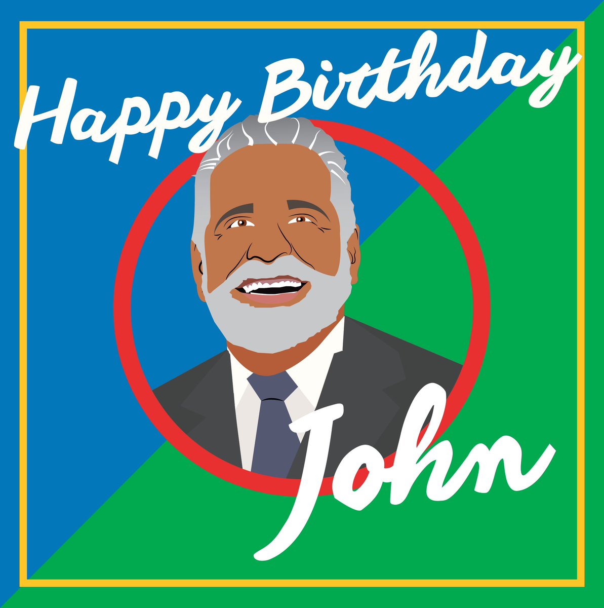 mj_corp's tweet photo. Happy Birthday to the boss man John! #happybirthday 🎂🎈🎊#mjcorp 
.
.
.
#vectorportrait #graphicdesign #illustrator #portrait https://t.co/GdHxEvbksv