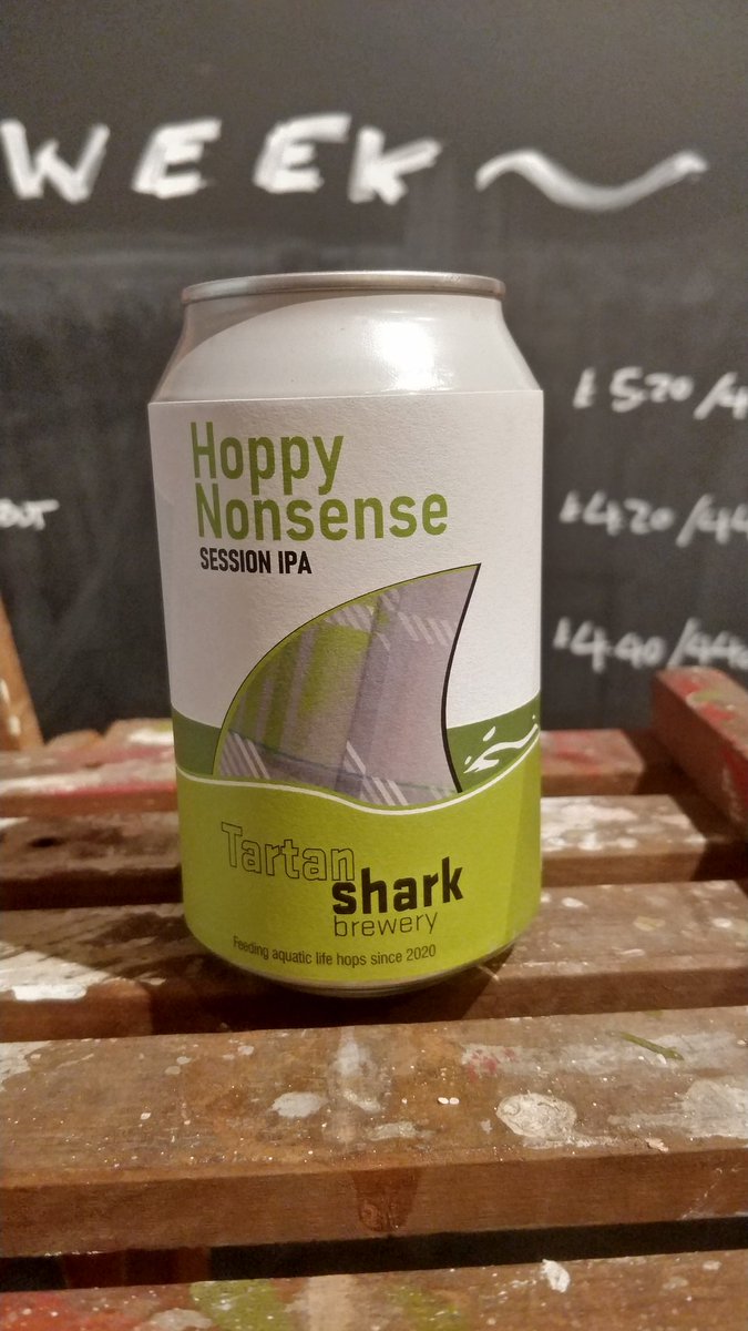New session IPA from <a href="/Tartan_Shark/">Tartan Shark Brewery</a> 
4.5% abv. £3.40/33cl
