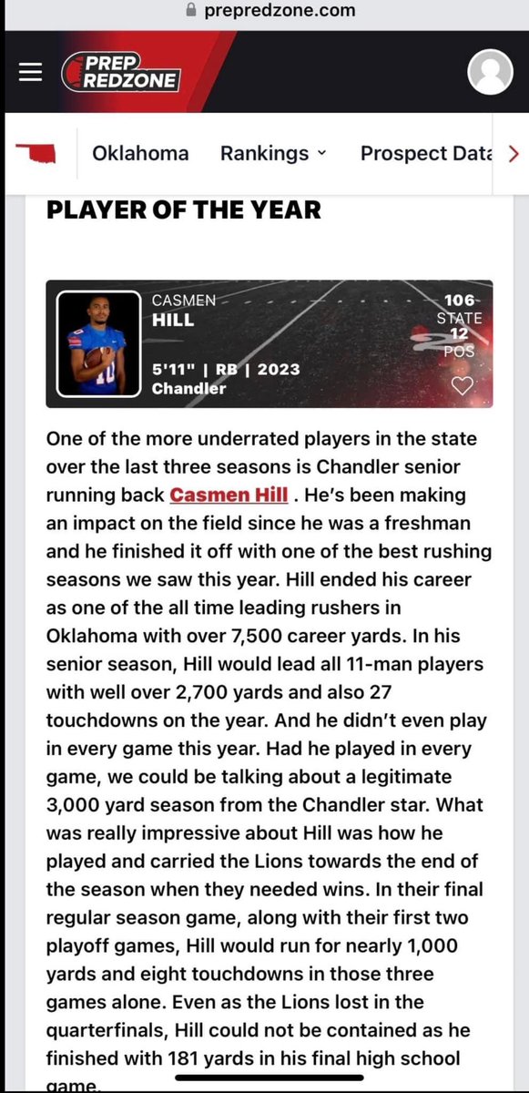 edabneykerr's tweet photo. Player of the year - Eligible and a great guy https://t.co/bnVCdjhLsv