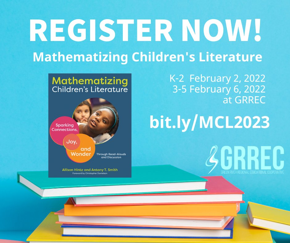 Utilizing picture books in our math instruction can spark imagination and provide a context for students to share in complex problem solving! I can't wait for this session coming in FEBRUARY! Register now to reserve your spot: bit.ly/MCL2023 <a href="/GRRECKY/">GRRECKY</a>