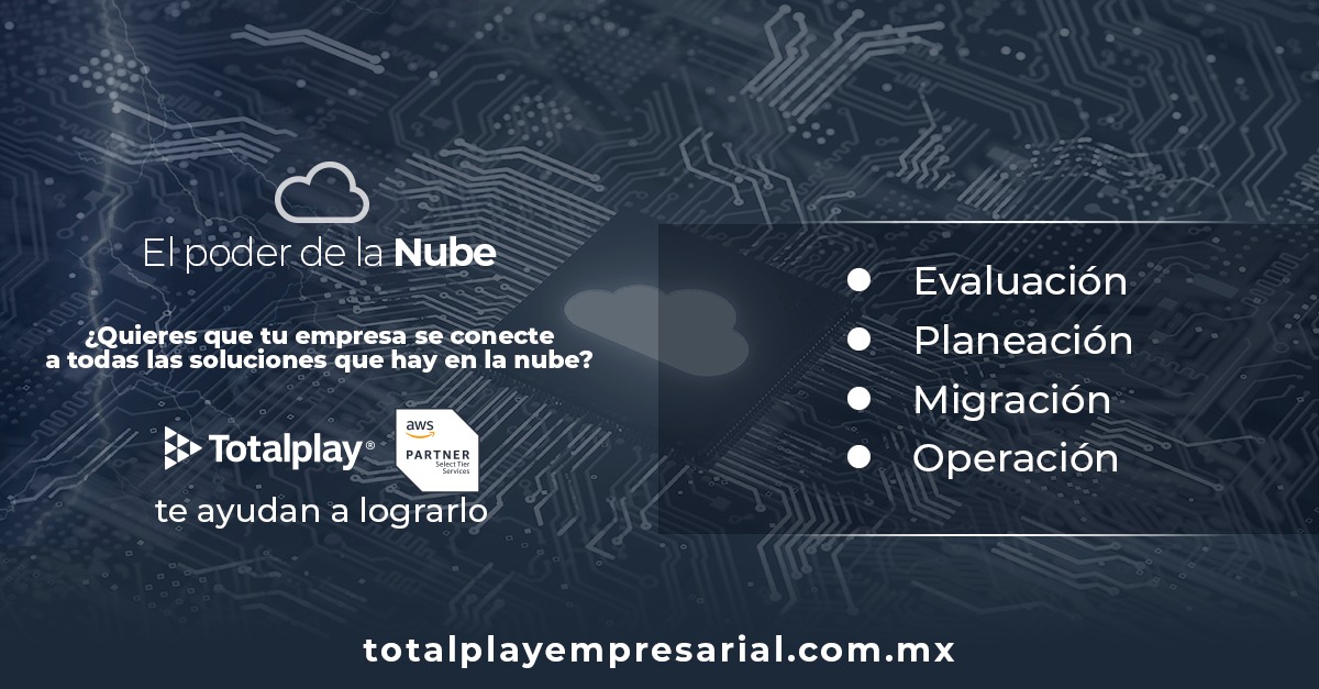 TotalplayEmp's tweet image. Sólo una alianza como la de la Unidad Empresarial y de Gobierno de Totalplay con AWS puede crear el #PoderDeLaNube, para que tu empresa alcance nuevos horizontes.
☁️Llámanos al 800 188 0002 para que en el 2023 ya estés disfrutando de una infraestructura modernizada.