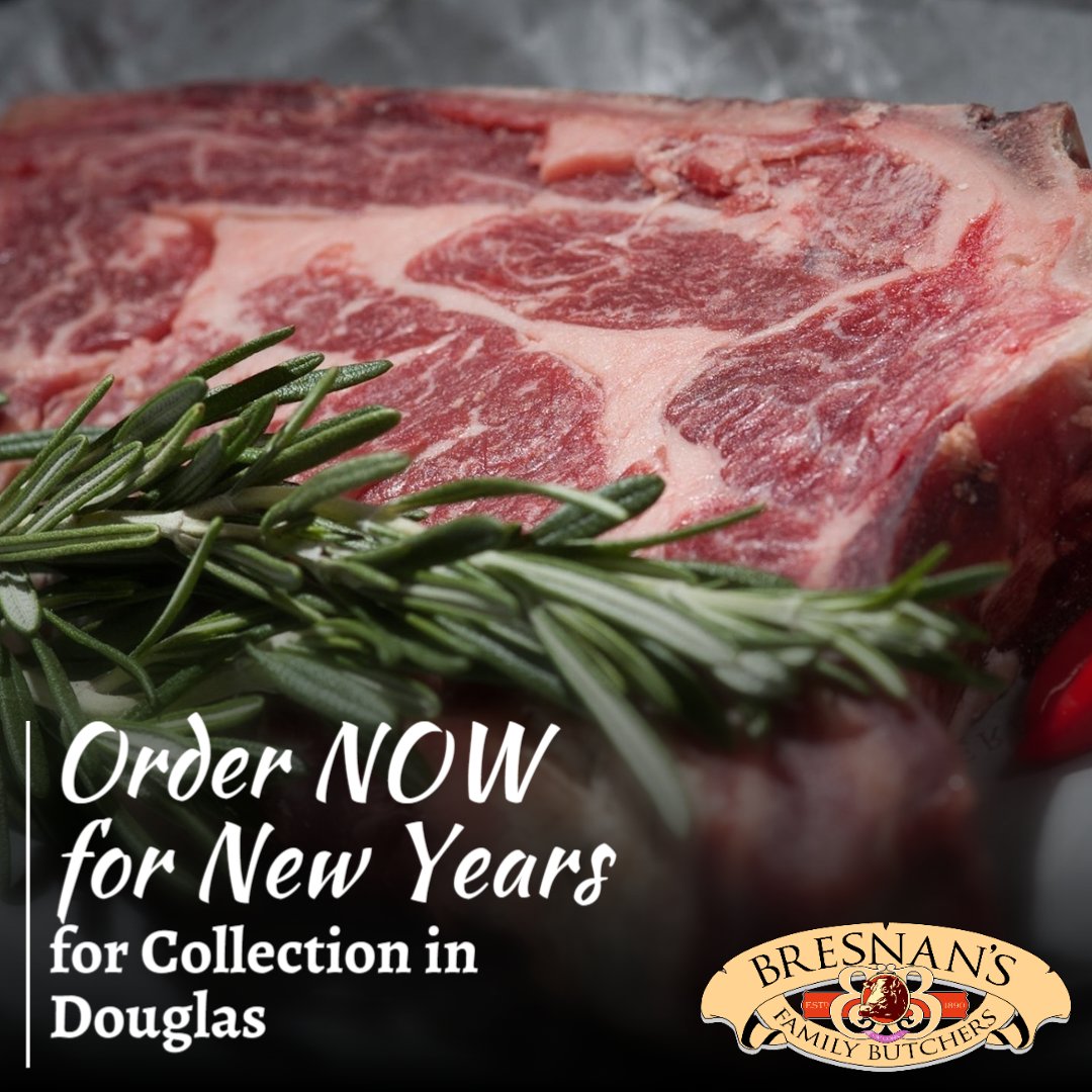 BresnansButcher's tweet photo. Prebook your Roast Beef, Leg of Lamb, Shoulder of Pork or whatever is your family favourite NOW...Collect in our Douglas Shop Thurs , Fri , Sat . https://t.co/Kju4Osv1kQ