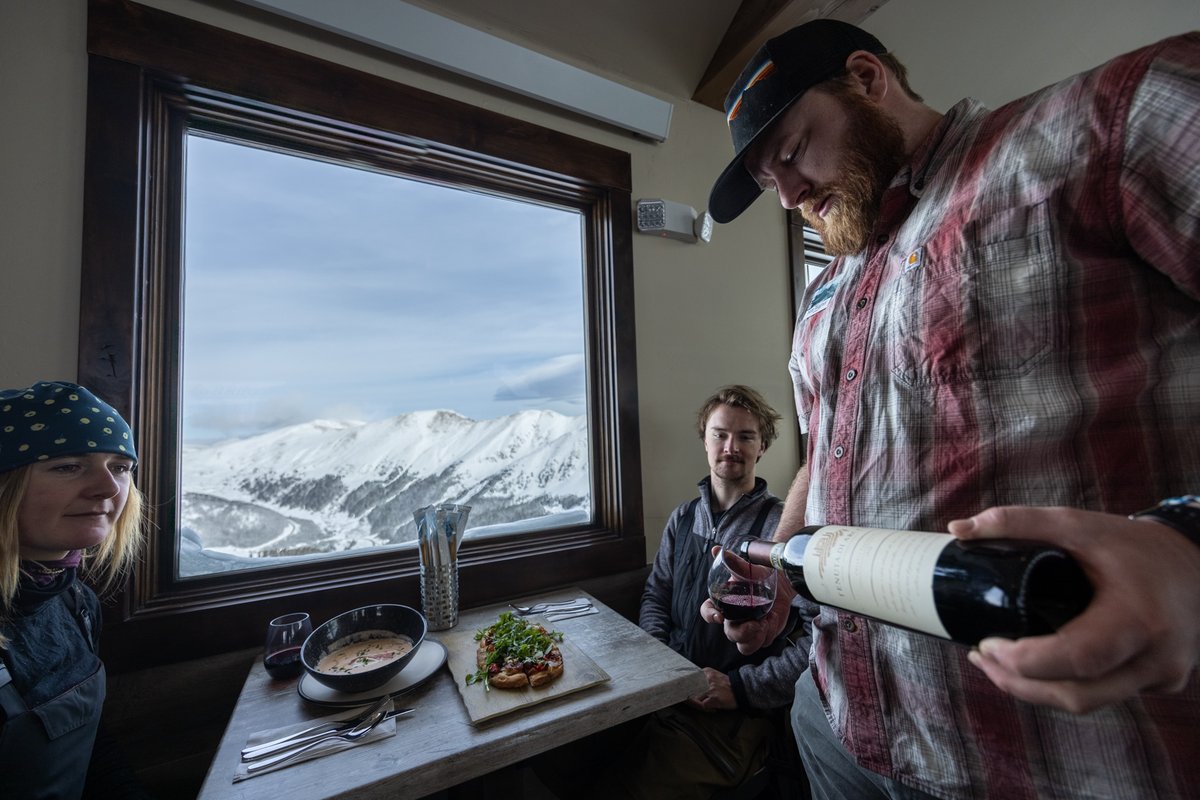 The highest-elevation restaurant in North America, il Rifugio, is now