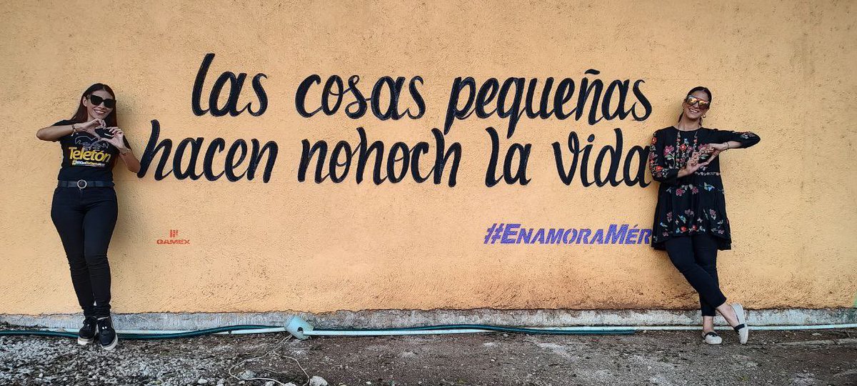 Enamora_Merida's tweet photo. Las cosas pequeñas
hacen nohoch la vida… Por que siempre es un buen día para ayudar ! 

@CRITYucatan https://t.co/VeUXHmzJ5h