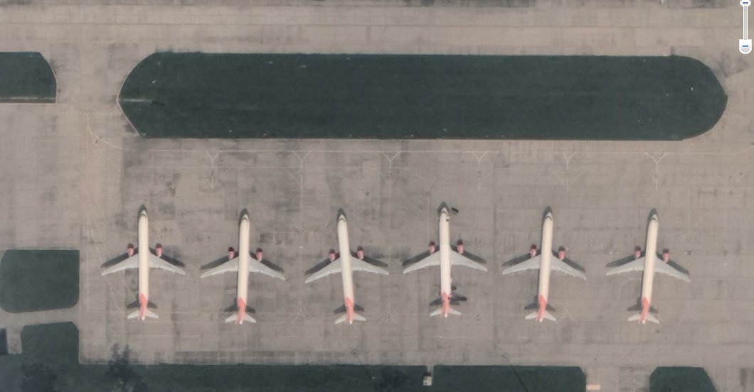 Archit_Ch's tweet photo. @KSingh_1469 @DRDO_India @airindiain @amcaji @Aryan_warlord Also, all 6 A321s are now stationed at Hindon, visible from GE! https://t.co/dDlnWv8Lqp