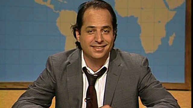 We go live to George Santos discussing his wife, Morgan Fairchild. Yeah, that's the ticket.