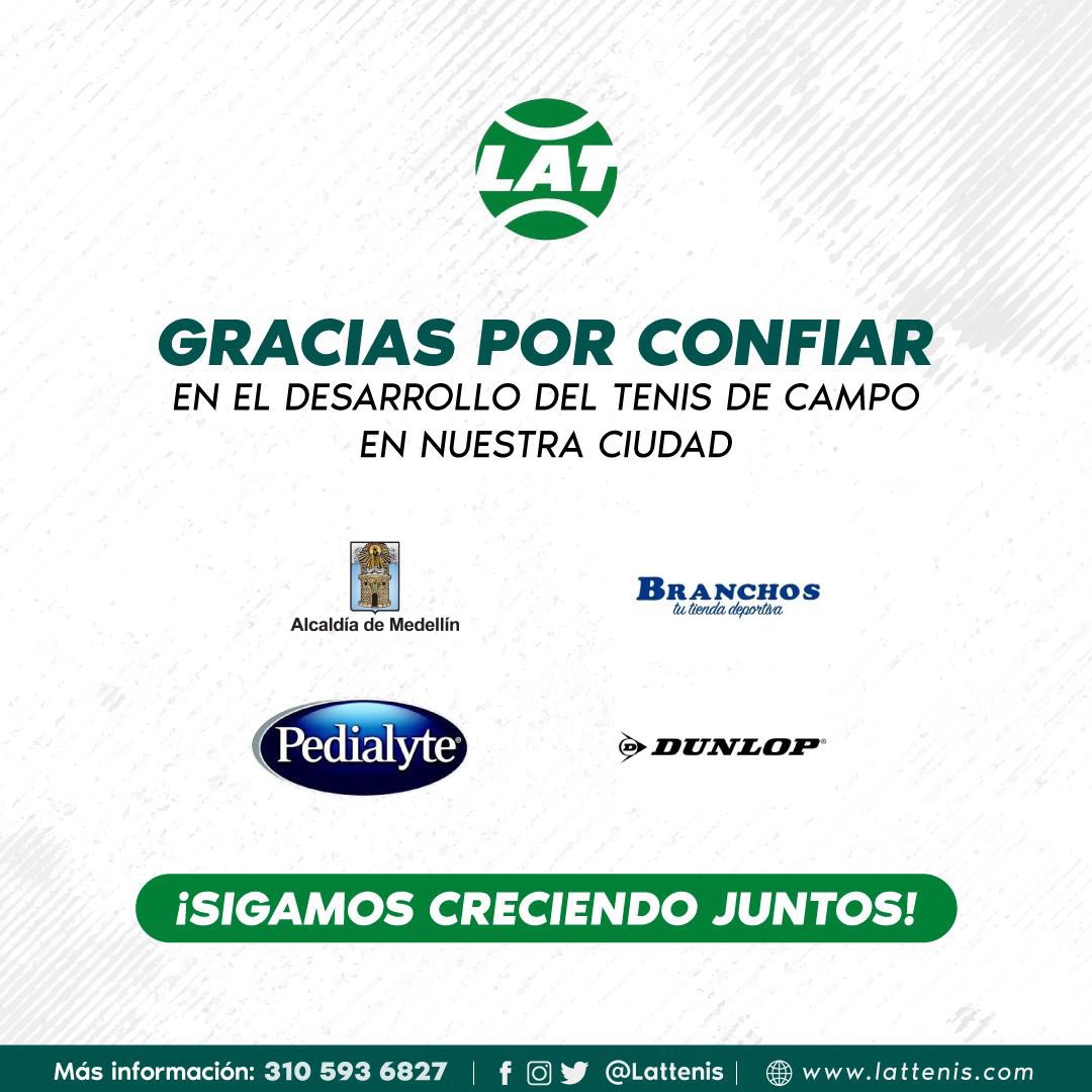 lattenis's tweet photo. Solo nos resta decir: GRACIAS 🙏🏻🎾
#TeEntrenamosParaGanar I I #LatTenis https://t.co/vjPegTOc69