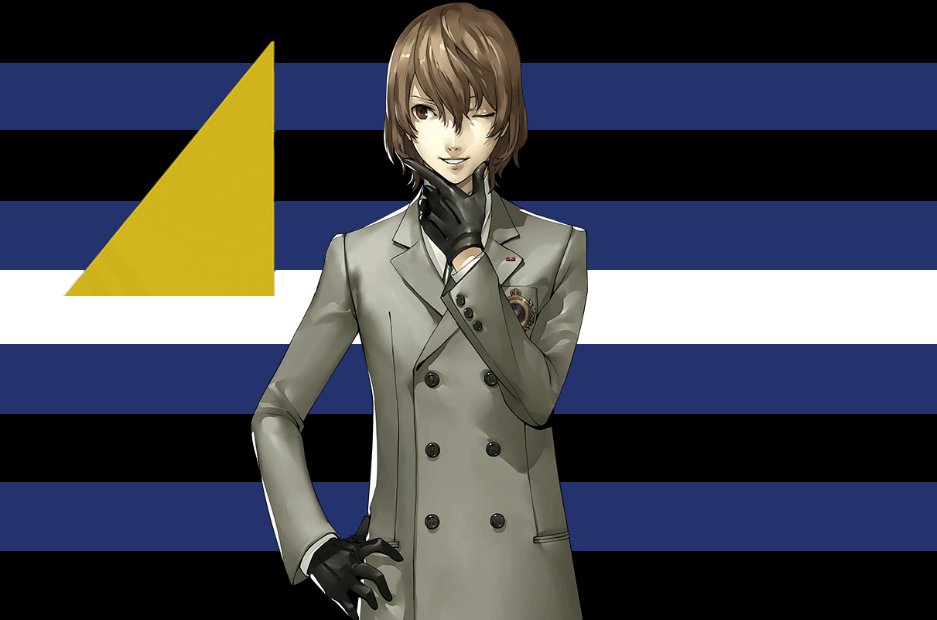 YourFavesPiss's tweet photo. Goro Akechi, from the #Persona5 series, has a piss fetish https://t.co/0jTYWkBBLw