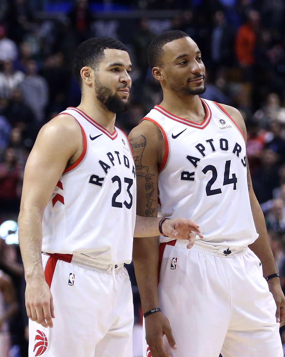 NBACanada's tweet photo. How it started ➡️ How it's going

📸: @FredVanVleet x @npowell2404 https://t.co/2R8c3srcF2