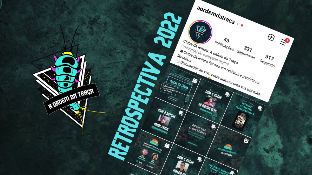 Toda última semana do ano eu faço um breve levantamento de publicações realizadas nos meus projetinhos, e com A Ordem da Traça não poderia ser diferente. 

Faço isso para ter uma ideia de interação e envolvimento com vocês. Esse conteúdo também servirá como retrospectiva 2022