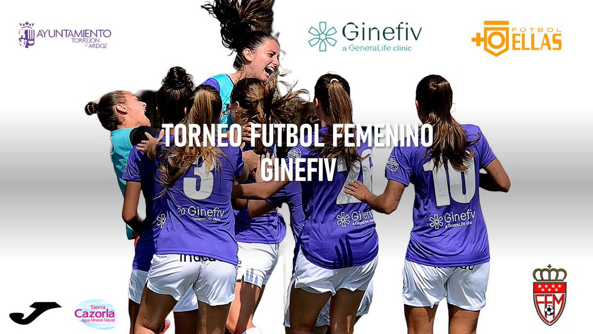 RFFM_oficial's tweet photo. 🏆 Torneos | El presidente @PacoDiezRFFM y la presidenta del comité del #FutFem de la #RFFM @AnaRQuiros presentes en la segunda jornada del Torneo especial de @ClinicaGinefiv en Torrejón de #FutFem y organizado por @futbolellascff https://t.co/NmJqFUllZM