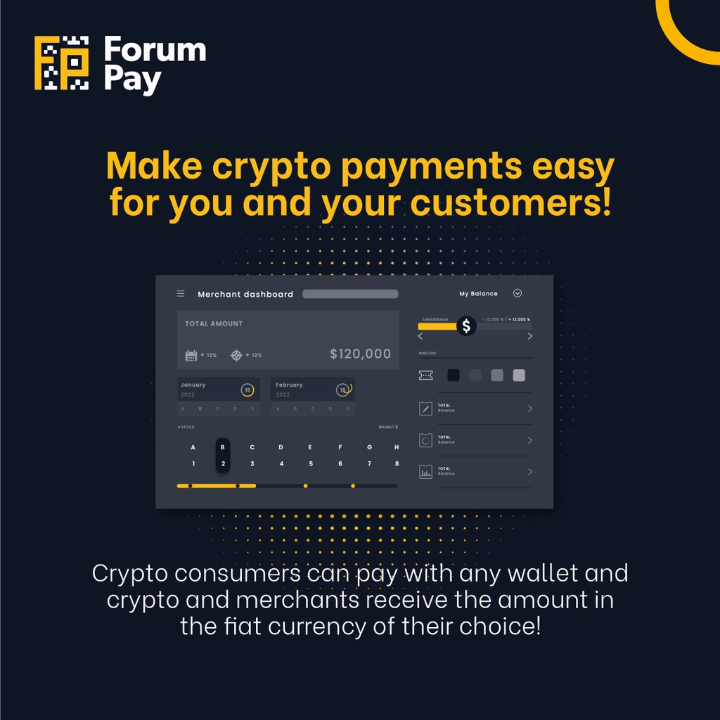 ForumPay's tweet photo. The majority of solutions on the market are minimal. Some only allow you to receive certain types of cryptocurrencies. π§π»βπ»
Therefore, stuck with a cryptocurrency that is susceptible to value fluctuation.
#ForumPay #FP #crypto #bitcoin #cryptocurrency #currency #blockchain https://t.co/YBTCz6msVT