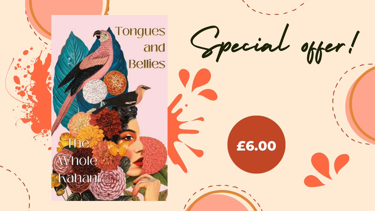 LinenPressBooks's tweet photo. SPECIAL OFFER!!! The amazing #tonguesandbellies from the @kahani_the collective is now on sale! Grab your copy now! #books #indiebooks #indiepublisher #ukpublisher #booksoftwitter #womenwrite #womenwriters #sale https://t.co/pzh9w9CScW
