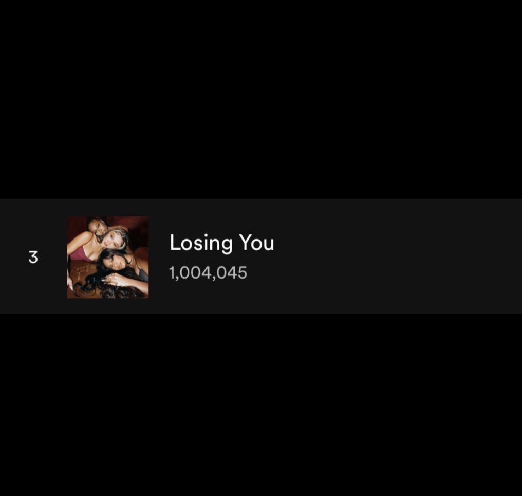 flolikethis's tweet photo. ‘Losing You’ has over a million streams on @Spotify 🙏🏾❤️ We’re so grateful to you! https://t.co/CTBtrk0BvE