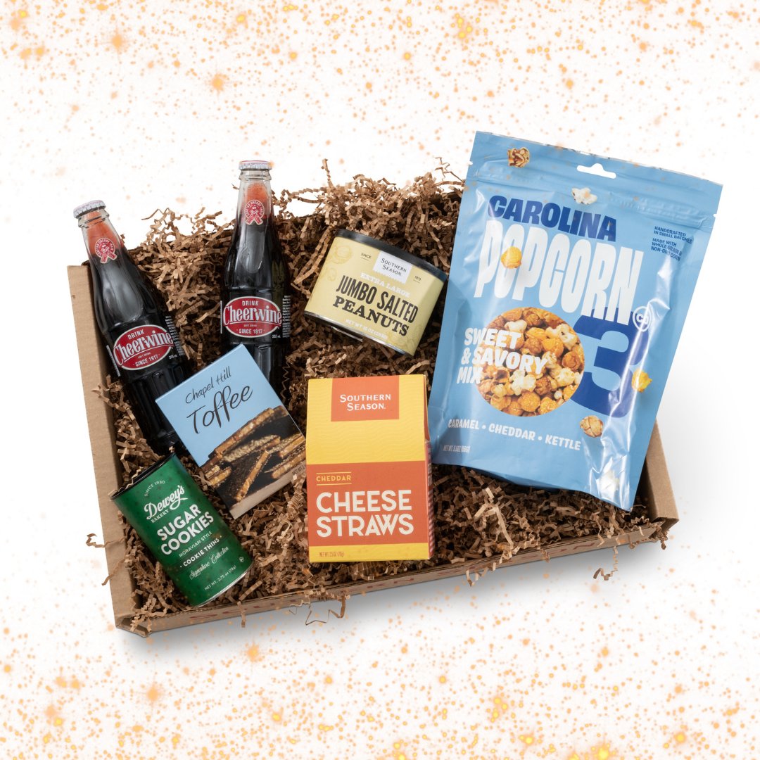 If your New Years' resolutions include supporting more local businesses, look no further for the perfect way to achieve that than with this Taste of Carolina gift box! 

l8r.it/TqHt