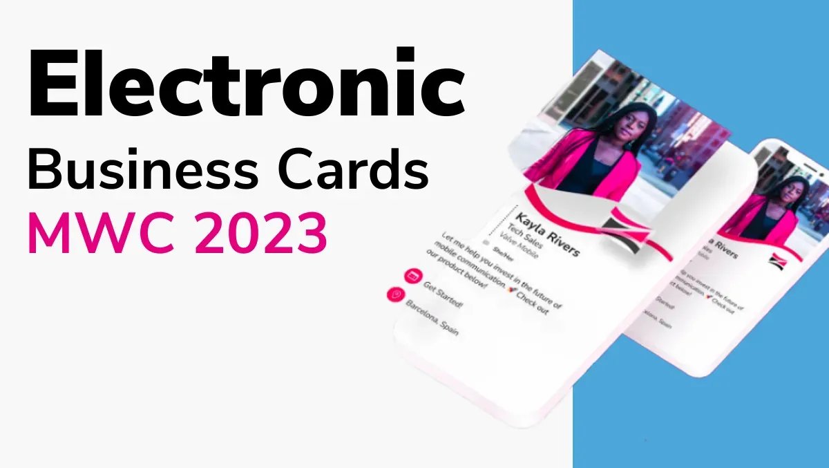 HiHello's tweet image. Still planning on using paper business cards at the world’s largest mobile technology event? Go mobile with #HiHello #MWC2023 #MWC23 
@MWCHub 
  buff.ly/3KSocQB