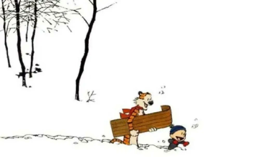 Calvinn_Hobbes's tweet image. “Let’s go exploring” this winter break! #CalvinandHobbes #Christmas