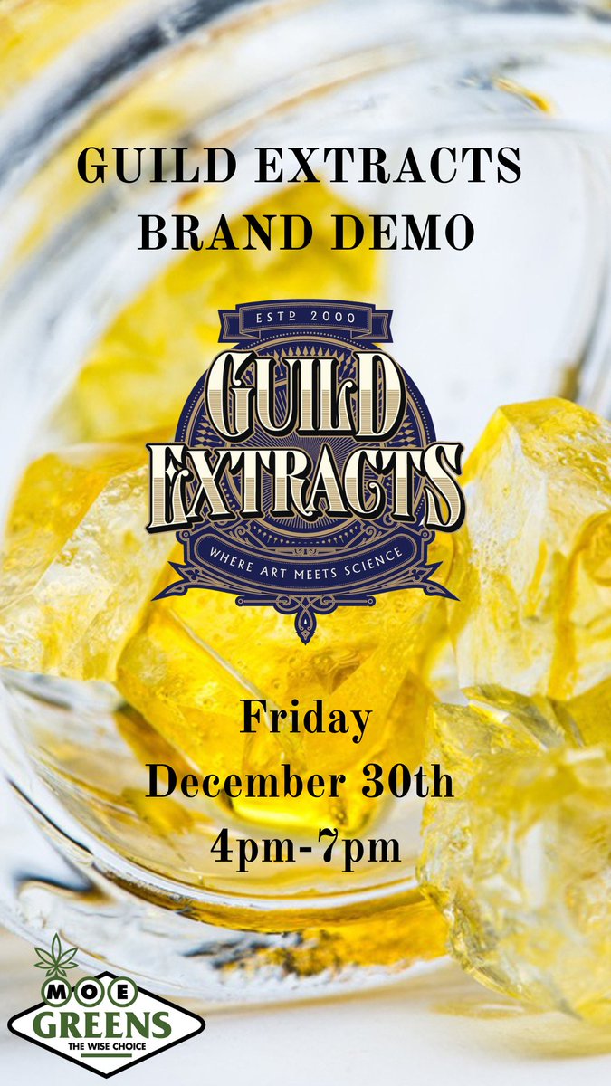 The last demo of the year! Come hang out and vibe with <a href="/GuildExtracts/">Guild extracts™</a>!