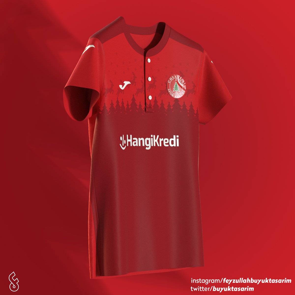 #Ümraniyespor  X #Joma
'Christmas Concept'
'Yılbaşı Konsepti'

Follow
<a href="/buyuktasarim/">Feyzullah Büyük Tasarım</a>

for more football jersey concept.
#footballkit #footballdesign #footballshirt #fashionfootball #design
#umutnayir  #kitdesign #kitconcept 

#HFT40
#HFTFTT