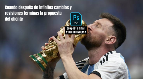 No hay nada mejor que saber que ya has terminado 🤩

Después de cambios, y revisiones, y más cambios, y más revisiones...

Pero ya la tienes, ahí está, una propuesta brillante, reluciente... de trofeo😉🏆

#Qatar22 #marketing #marketingdigital #agenciapublicidad #agenciamarketing