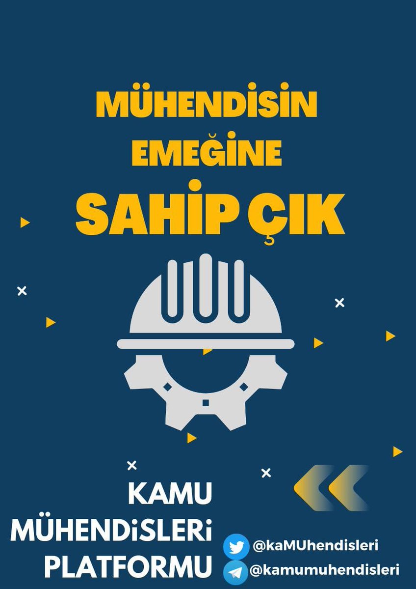 Yetkililere sesleniyoruz, sayımız çok değil diye mi bizlere destek verilmiyor?
<a href="/RTErdogan/">Recep Tayyip Erdoğan</a> <a href="/fuatoktay/">Fuat Oktay</a> <a href="/vedatbilgn/">Vedat Bilgin</a> <a href="/akaraismailoglu/">Adil Karaismailoğlu</a>  <a href="/fatih_donmez/">Fatih Dönmez</a> <a href="/murat_kurum/">Murat KURUM</a> <a href="/varank/">Mustafa Varank</a> <a href="/NureddinNebati/">Dr.Nureddin NEBATİ🇹🇷</a> <a href="/kilicdarogluk/">Kemal Kılıçdaroğlu</a> <a href="/meral_aksener/">Meral Akşener</a> <a href="/dbdevletbahceli/">Devlet Bahçeli</a>  <a href="/MemurSenKonf/">Memur-Sen</a> <a href="/TurkiyeKamusen/">Türkiye Kamu-sen</a> 
#KamumühendisineZam