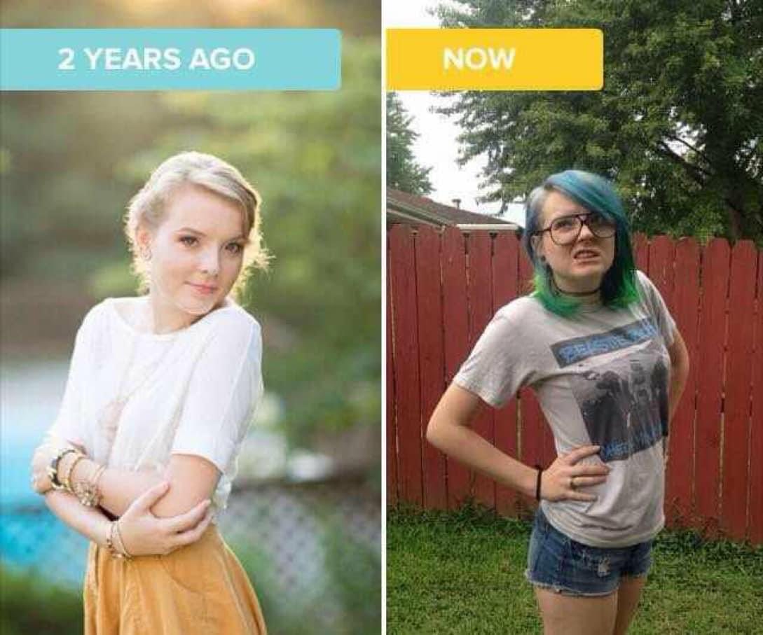 A poor, heartbroken parent posted this with the caption “Two years at University, and they taught my beautiful daughter to hate everything.”