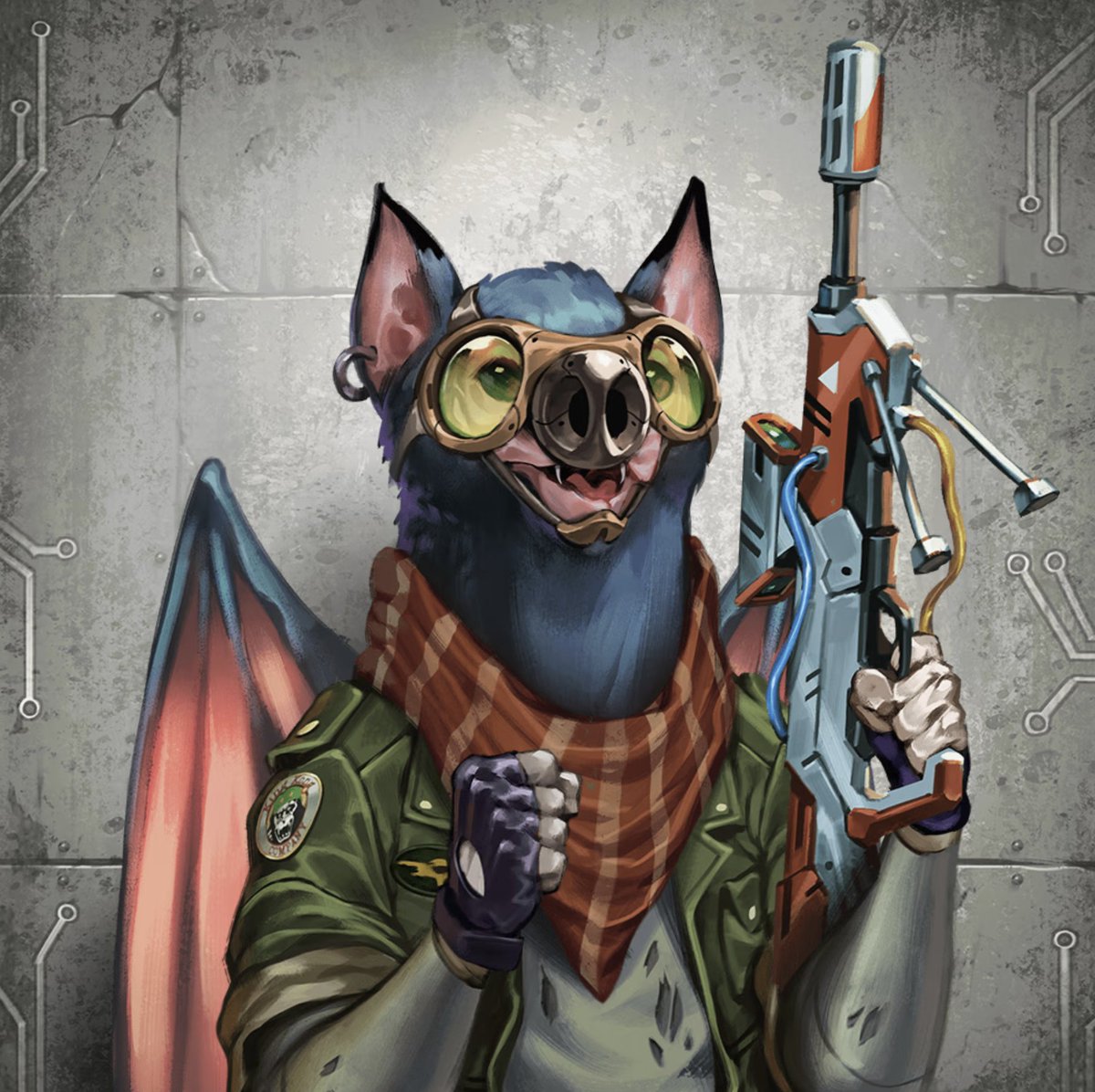 Nosfe, from Psycho Airthieves🔥
Free minting on survivewilds.com 🚀