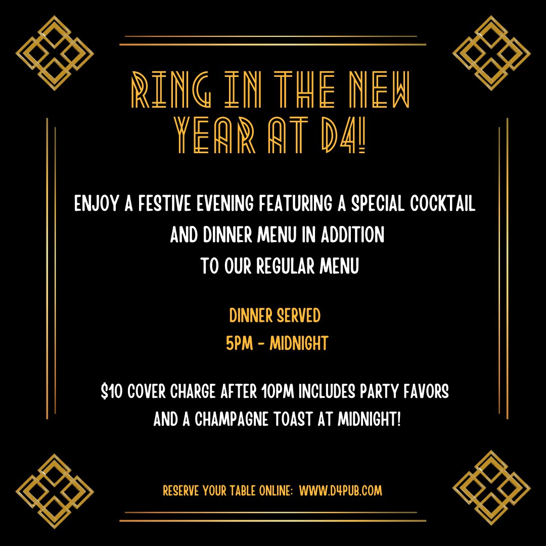 D4 Irish Pub & Cafe tweet media