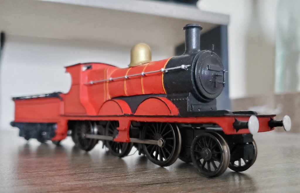 TheSludgeTender's tweet image. &quot;Make way for James!&quot;

&quot;Hooray for James!&quot;

&quot;A tad conceited, and really quite vain! He knows we love him, just the same!&quot; 

Here&apos;s my RWS James the Splendid Red Engine !! 

#SludgeCon