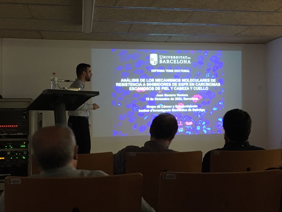 Two weeks ago, I finally presented my thesis and I became a PhD! It was a pleasure to discuss my project with a jury made up of excellent scientists such as <a href="/MariaAbadMendez/">María Abad</a>, @mcollado_CHUS and F. Ventura. I'd also like to thank all the people who made possible this goal. #PhD