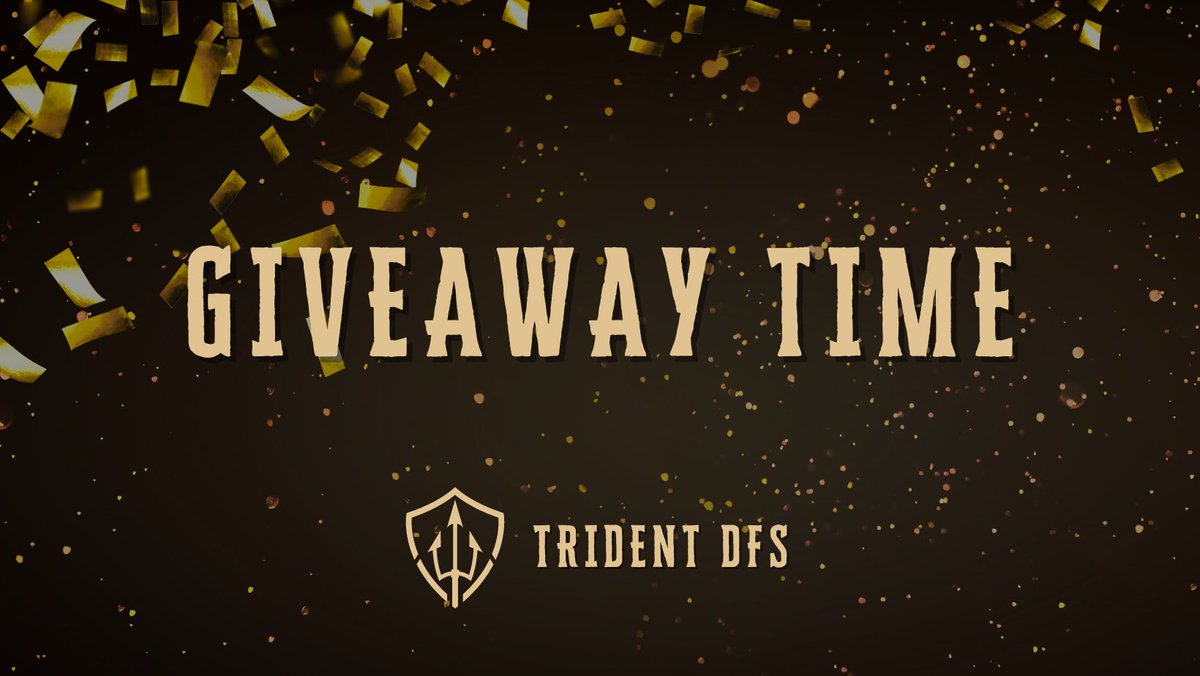 12K GIVEAWAY 🥳

Thank you guys so much for 12K!

Giving away $25 to one person who…

1. Likes this tweet
2. RT this tweet
3. Follows <a href="/Trident_DFS/">Grayson Roberts</a> 

Good luck! Winner announced tonight!

#DFS #GamblingTwitter #PrizePicks