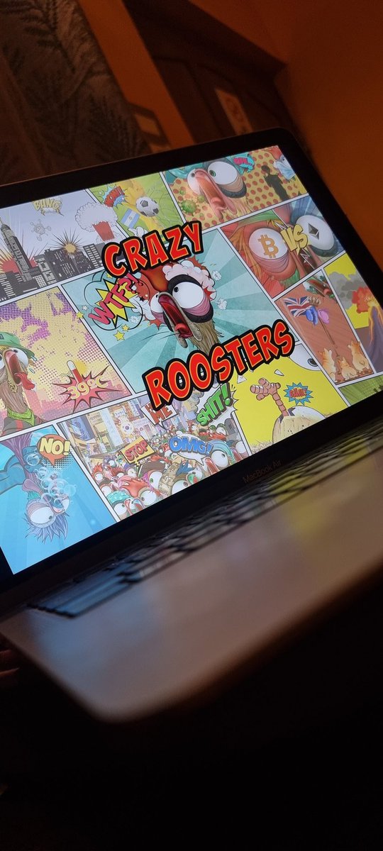 Another project with my participation🤗 <a href="/Crazy_Roosters/">Crazy Roosters</a> . Everyone is shocked by the incidents of the outgoing year .. some incidents make me want to scream !!! A-ah ahh. Maybe that's why roosters screams in the morning 🤔 #ArtistOnTwitter #NFTCommunity