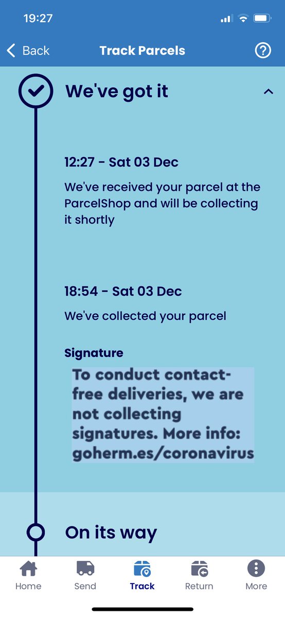 GrinandDagger's tweet photo. @EVRi_Delivery The only Christmas Present I had this year. Never arrived and you know #evri will say it’s lost when they really mean it’s been stolen https://t.co/jw8vovO1CB