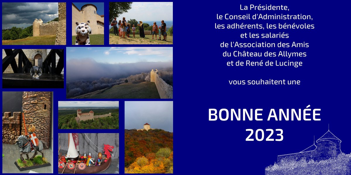allymes_chateau's tweet photo. 12 000. C'est le nombre de visiteurs que nous avons accueillis cette année au château. Un record depuis son ouverture au public en 1960 et +15% de visiteurs par rapport à 2021!!! Alors on vous souhaite et on se souhaite une très bonne année 2023 !!! https://t.co/etg9q0j3FM