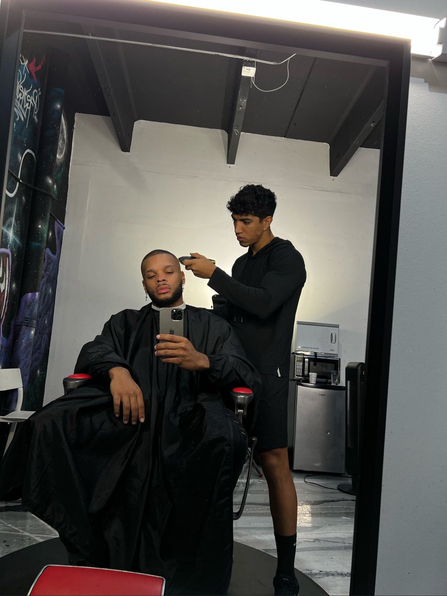 Thank God for barbers. But mostly thank God for all he does 💯