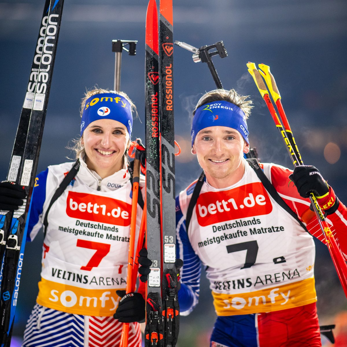 Biathlon auf Schalke tweet media