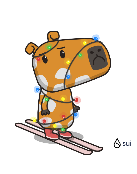 RedCat510's tweet photo. #CapyHolidays 
My cool LuminousCapy goes on a New Year trip with SUI https://t.co/MGolxErKlj