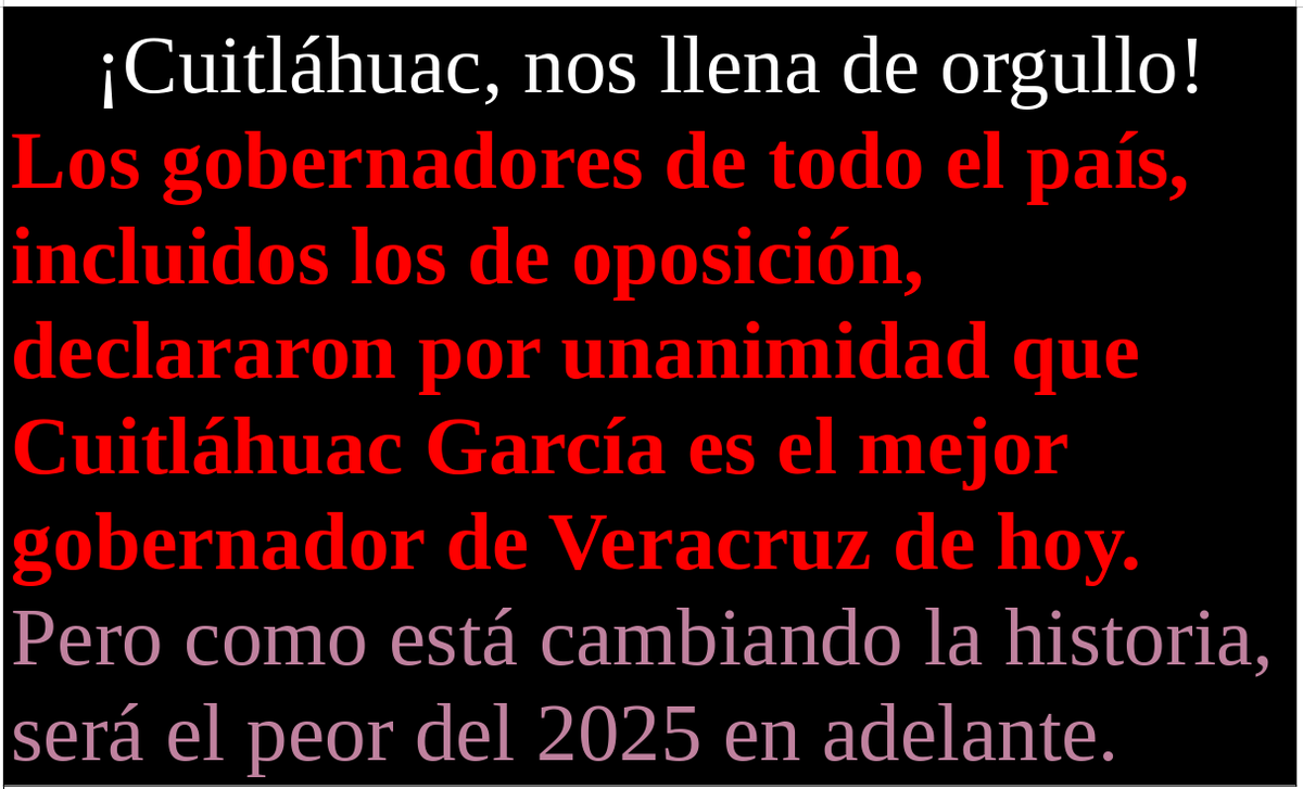 marcoaguiro's tweet photo. Cuitláhuac, nos llena de orgullo.
Buen y placentero Día de los Santos Inocentes https://t.co/pJgWzR99D9
