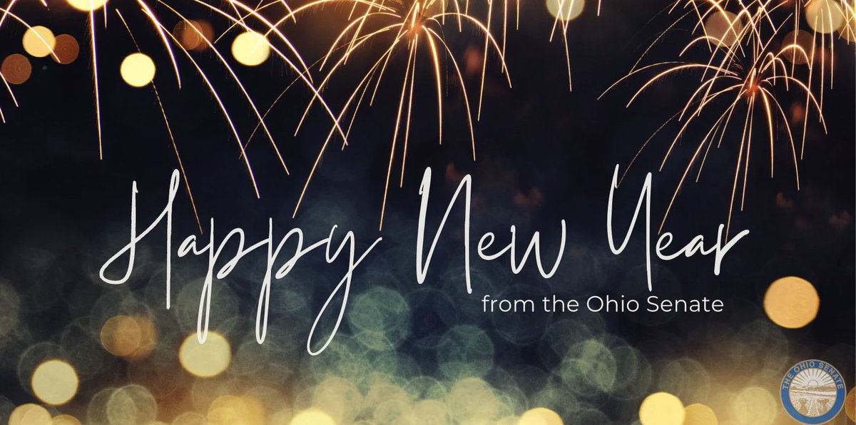 OhioSenateGOP's tweet photo. Wishing you the best in 2023✨ #HappyNewYear from @OhioSenateGOP! https://t.co/OK5kVYXSxv
