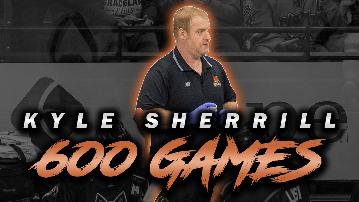Marksmen_Hockey's tweet photo. The Marksmen would like to congratulate Kyle Sherrill on working his 600th SPHL game as an athletic trainer. Kyle has served with the Marksmen organization for 15 seasons and is an integral part of our organization's success. Congratulations Kyle!

#FearTheFox🦊 https://t.co/fZc0BuH53W