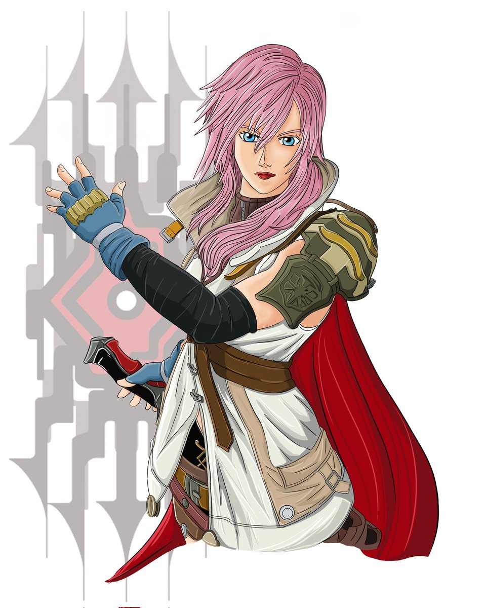 ultimobruno's tweet photo. "Lightning. It flashes bright, then fades away. It can't protect. It can only destroy." 

Fanart da Lightning de FFXIII que fiz para celebrar os 35th da série.

Ser fã de Final Fantasy é bom demais!⚡❤

Se curtiu, like+Rt! Isso me ajuda demais! 👊🏾🙇🏾‍♂️

#finalfantasy35th #FF35th https://t.co/Ofvi3YAnzs