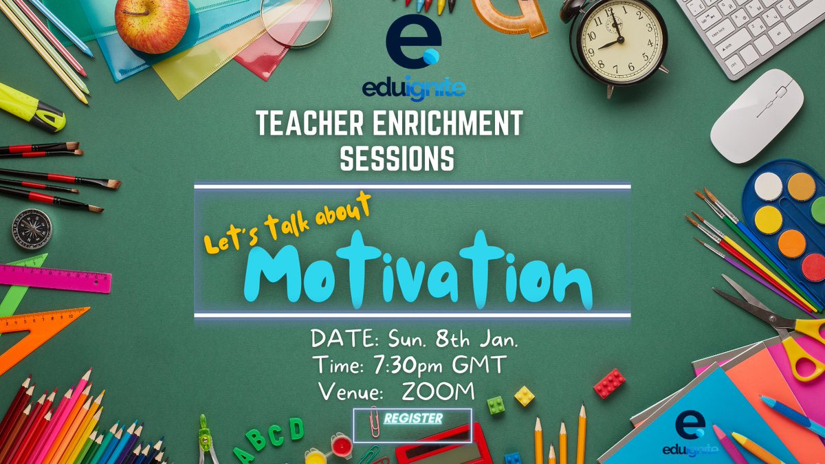 edu_ignite's tweet photo. The second edition of our "Teacher Enrichment Sessions" will be on January 8th.
Please, click on the link to register.https://t.co/PIOb4vQzSt

#letstalkaboutit #TeacherEnrichmentSessions https://t.co/DpdFaOkAs4