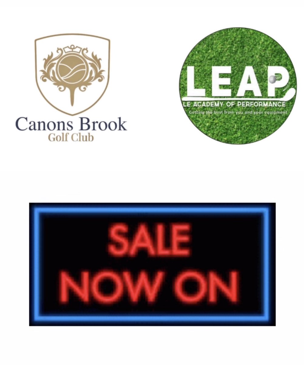 CustomGolfEssex's tweet photo. Sale now on…
Exciting and lucrative offers
Please contact the shop on 01279418357.
Once they’ve gone they’re gone….
@CanonsBrookGolf #leapgolfshopandstudio #sale #saleitems #savemoney #lucrative #offers https://t.co/V0a8rhgqAt