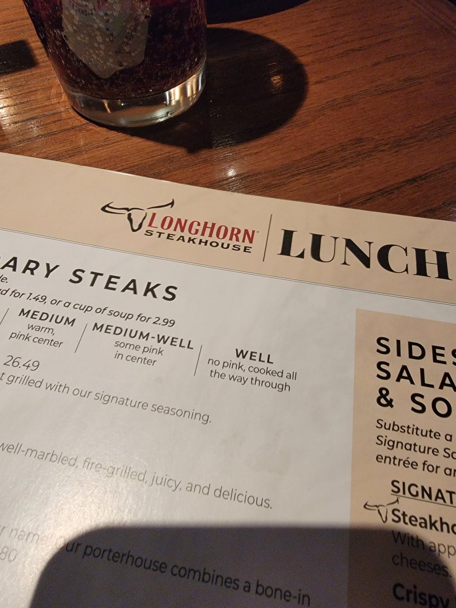 JosephMilk1's tweet photo. Time for lunch with @milk_jennifer at @LongHornSteaks haha @di_milk I'm here and your not 😆 😄 😜 https://t.co/yF4TUu9qWX